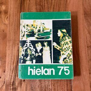 1975 Upland High School Yearbook California CA - Hielan 75 - Vintage Ephemera